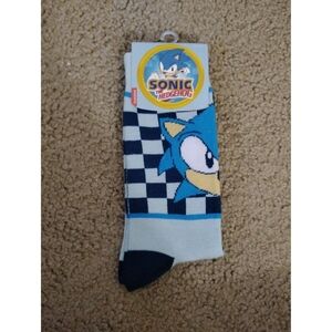 Classic Sonic The Hedgehog Crew Socks - Bioworld